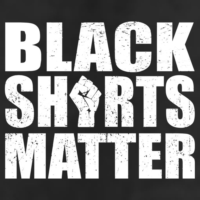 Black Shirts Matter 7 Panel Mesh Trucker Snapback Hat