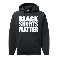 Black Shirts Matter Performance Fleece Hoodie