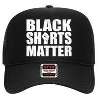 Black Shirts Matter High Crown Mesh Back Trucker Hat