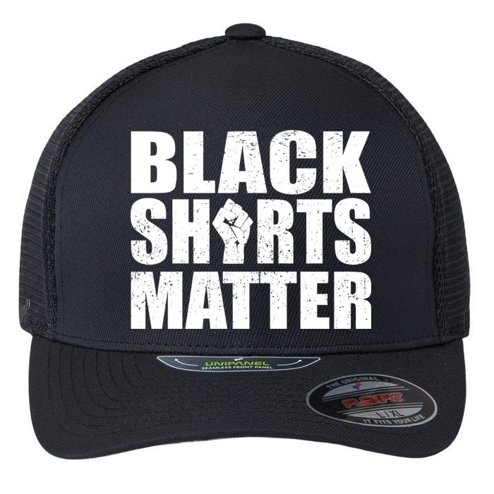 Black Shirts Matter Flexfit Unipanel Trucker Cap