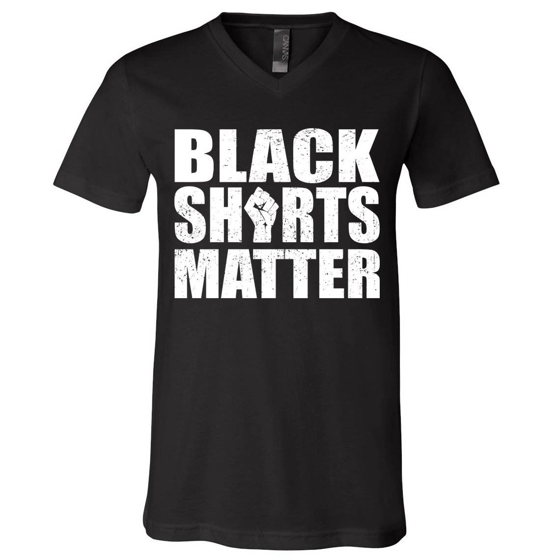 Black Shirts Matter V-Neck T-Shirt