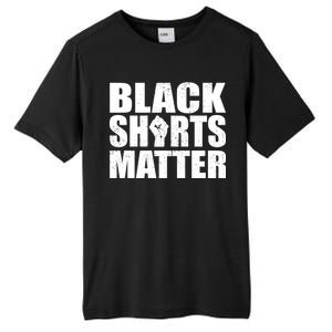 Black Shirts Matter Tall Fusion ChromaSoft Performance T-Shirt