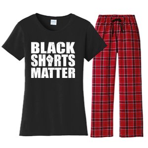 Black Shirts Matter Women's Flannel Pajama Set