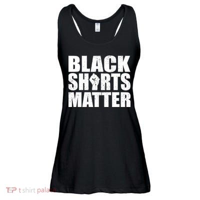 Black Shirts Matter Ladies Essential Flowy Tank