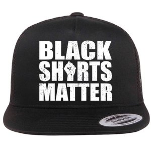 Black Shirts Matter Flat Bill Trucker Hat