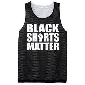 Black Shirts Matter Mesh Reversible Basketball Jersey Tank