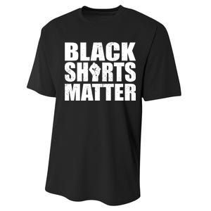 Black Shirts Matter Performance Sprint T-Shirt