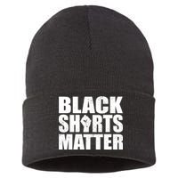 Black Shirts Matter Sustainable Knit Beanie