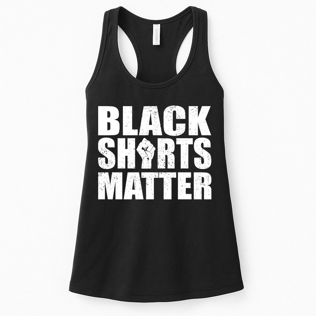 Black Shirts Matter Womens Tank Top