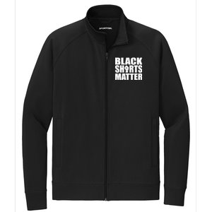 Black Shirts Matter Stretch Full-Zip Cadet Jacket