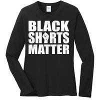 Black Shirts Matter Ladies Long Sleeve Shirt