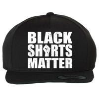 Black Shirts Matter Wool Snapback Cap