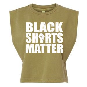 Black Shirts Matter Garment-Dyed Women's Muscle Tee