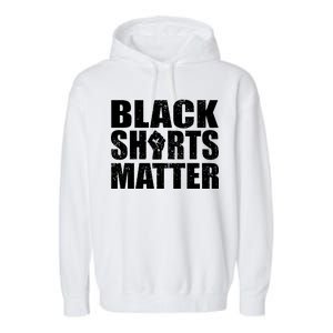 Black Shirts Matter Garment-Dyed Fleece Hoodie