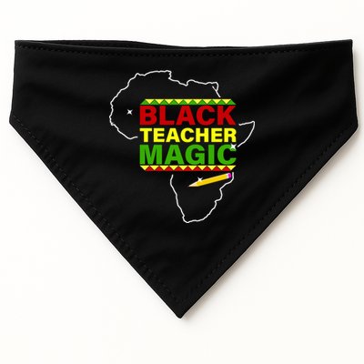 Black Teacher Magic USA-Made Doggie Bandana