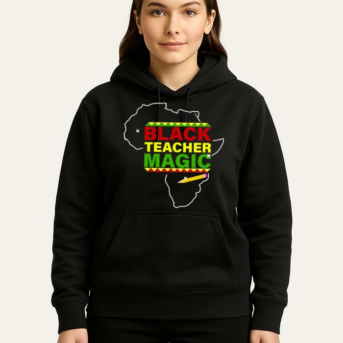 Black Teacher Magic Hoodie