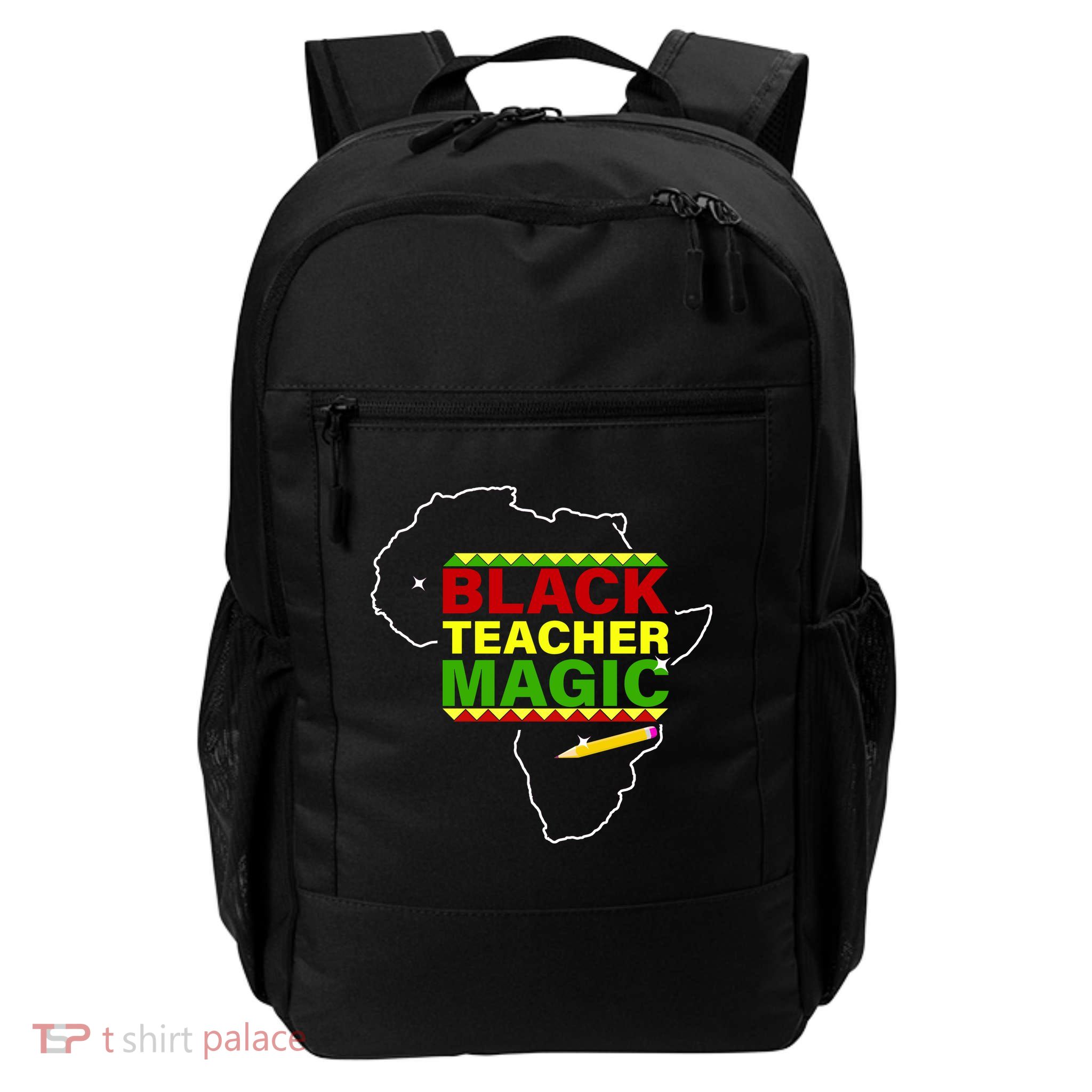 Black Teacher Magic Daily Commute Backpack