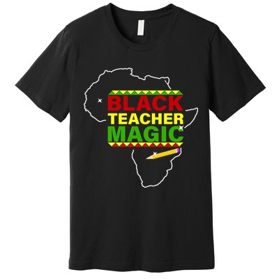 Black Teacher Magic Premium T-Shirt