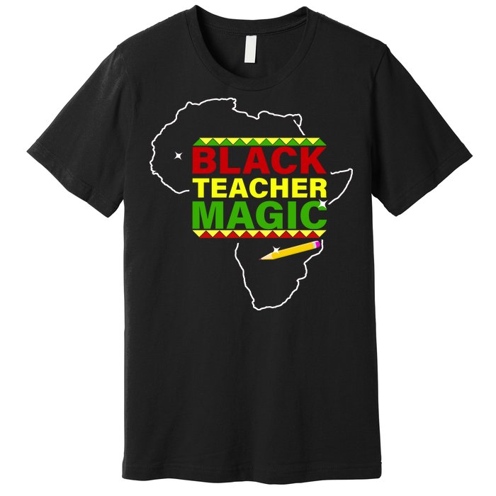 Black Teacher Magic Premium T-Shirt