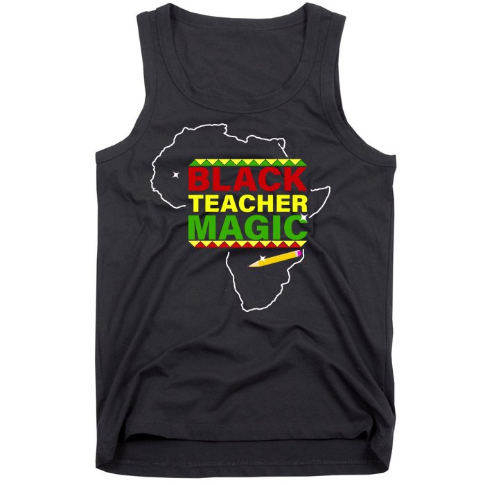 Black Teacher Magic Tank Top