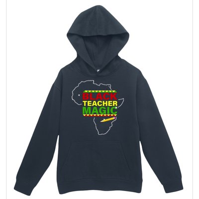 Black Teacher Magic Urban Pullover Hoodie