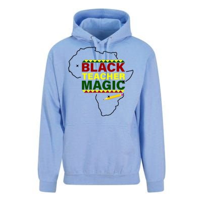 Black Teacher Magic Unisex Surf Hoodie