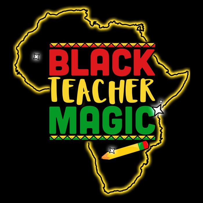 Black Teacher Magic African Pride Cooling Performance Crew T-Shirt