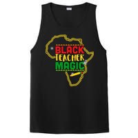 Black Teacher Magic African Pride PosiCharge Competitor Tank