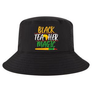 Black Teacher Magic Proud African American Cool Comfort Performance Bucket Hat