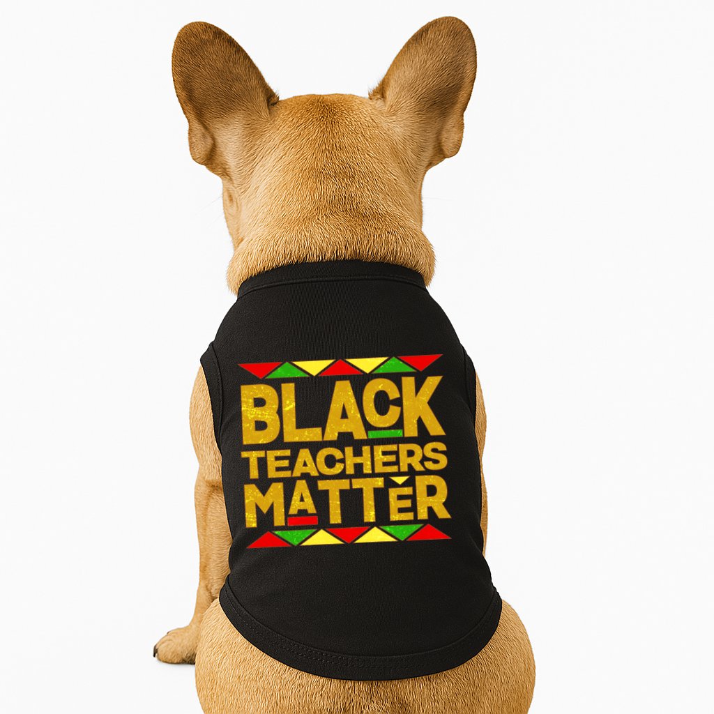 Black Teachers Matter Doggie Tank