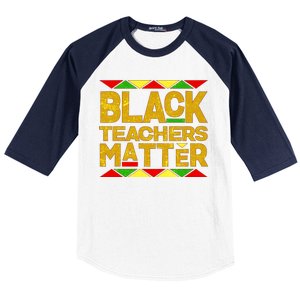 Black Teachers Matter Baseball Sleeve Shirt