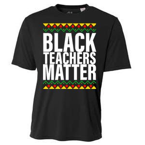 Black Teachers Matter African Pride Cooling Performance Crew T-Shirt