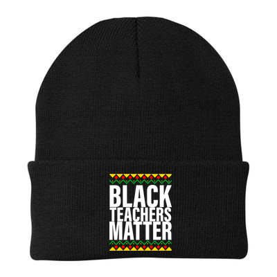 Black Teachers Matter African Pride Beanie