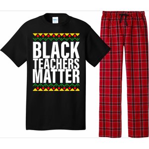 Black Teachers Matter African Pride Pajama Set