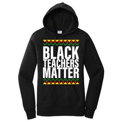 Black Teachers Matter African Pride Women's Pullover Hoodie