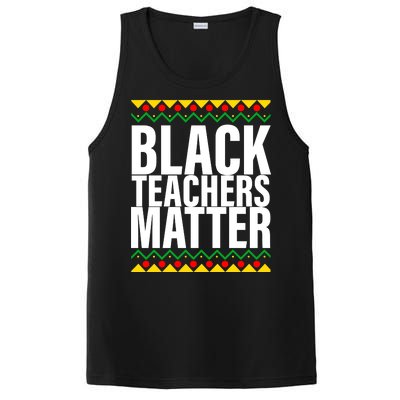 Black Teachers Matter African Pride PosiCharge Competitor Tank