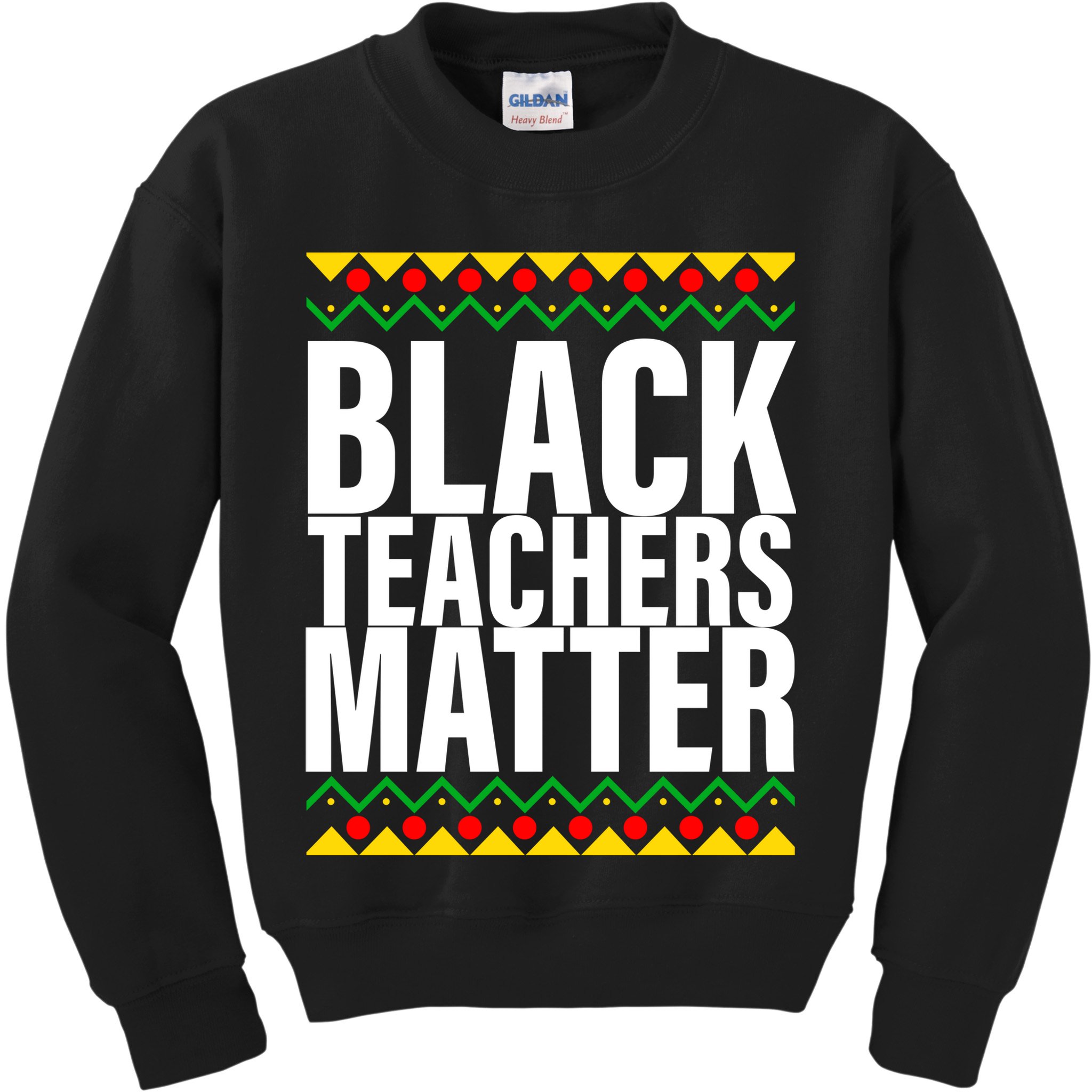 Black Teachers Matter African Pride Kids Sweatshirt