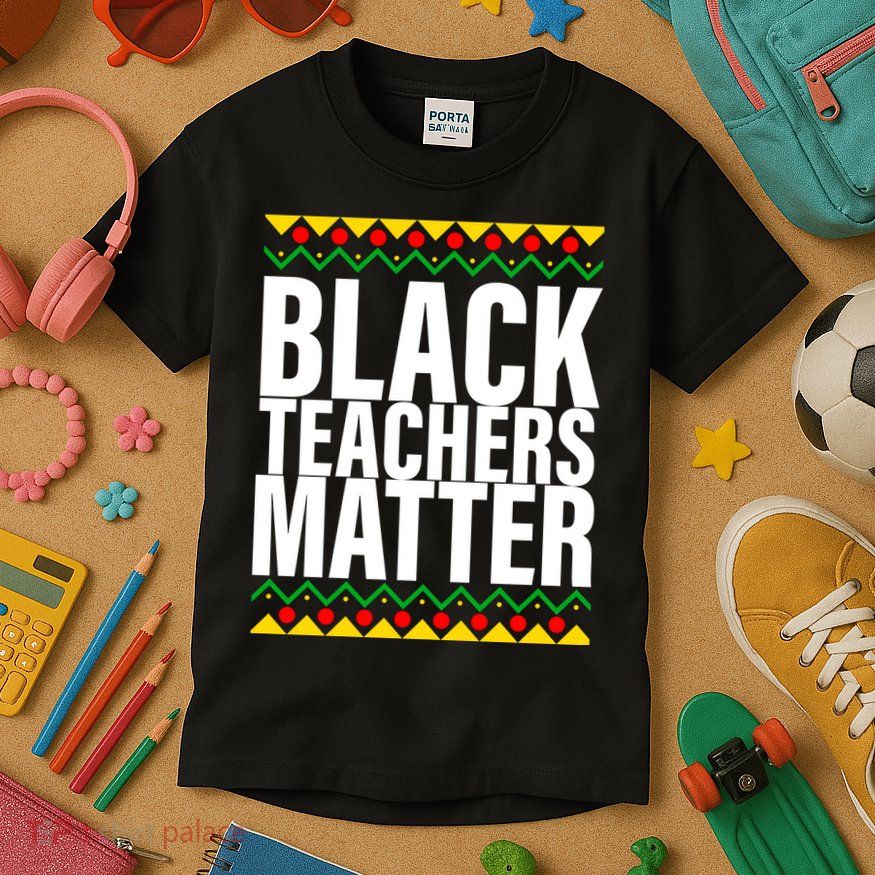 Black Teachers Matter African Pride Kids T-Shirt