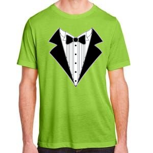 Black Tux Tuxedo Adult ChromaSoft Performance T-Shirt