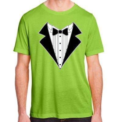 Black Tux Tuxedo Adult ChromaSoft Performance T-Shirt