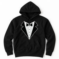 Black Tux Tuxedo Hoodie