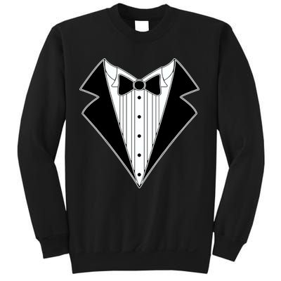 Black Tux Tuxedo Sweatshirt