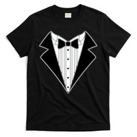 Black Tux Tuxedo T-Shirt