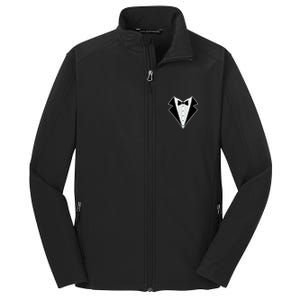 Black Tux Tuxedo Core Soft Shell Jacket