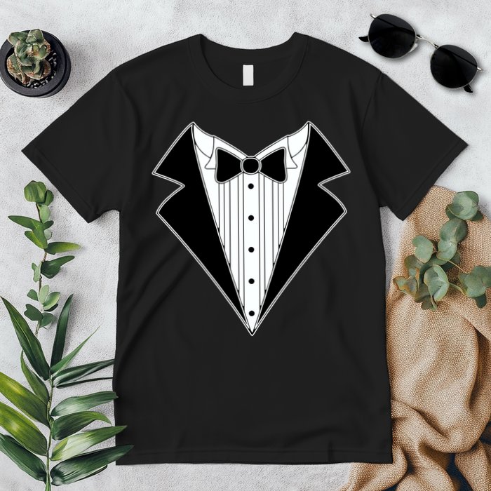 Black Tux Tuxedo Premium T-Shirt