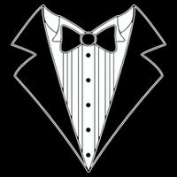 Black Tux Tuxedo Premium T-Shirt