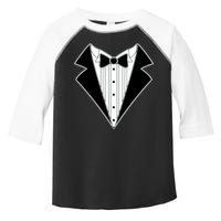 Black Tux Tuxedo Toddler Fine Jersey T-Shirt