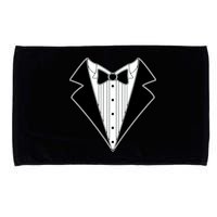 Black Tux Tuxedo Microfiber Hand Towel