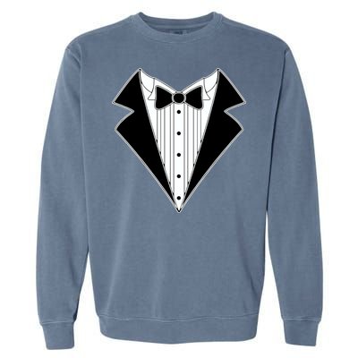 Black Tux Tuxedo Garment-Dyed Sweatshirt