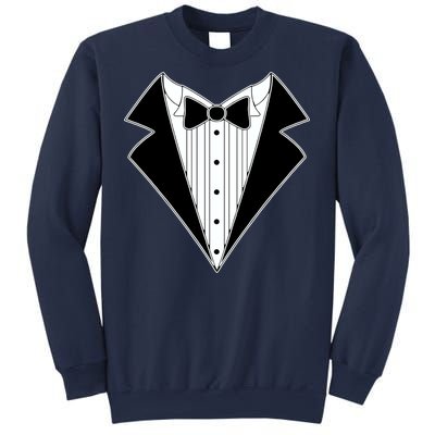 Black Tux Tuxedo Sweatshirt